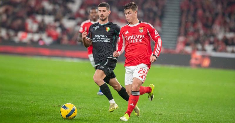 Benfica goleou Estrela Amadora