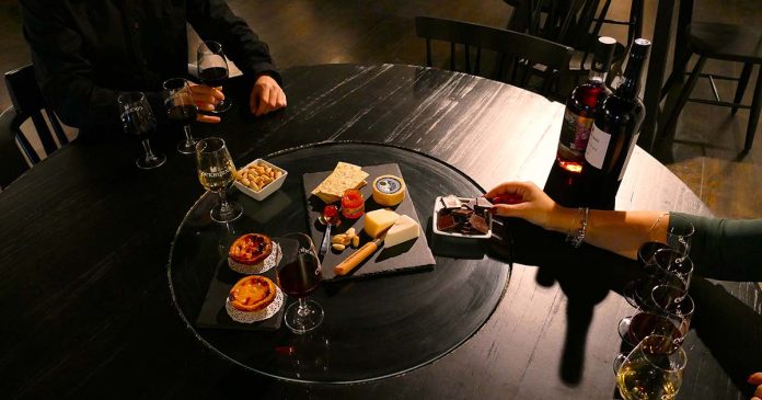 provas de vinho premium