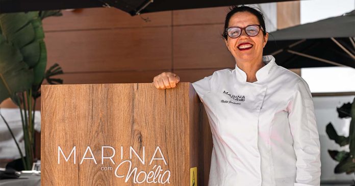 restaurante Marina com Noélia