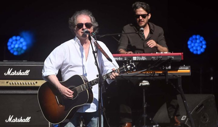 UHF em concerto no Rock in Rio a representar o rock portugu&ecirc;s
