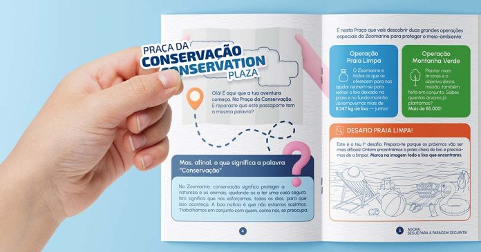 Passaporte da Conservação é a novidade no Zoomarine Algarve Novidade no Zoomarine Algarve: Passaporte da Conservação convida crianças a conhecer animais, habitats e projetos de conservação