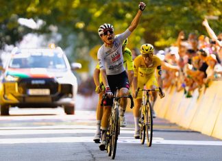 Adrià Pericas vence no Gerês e sobe ao pódio da Volta a Portugal Adrià Pericas celebra a vitória no Gerês na 7.ª etapa da Volta a Portugal