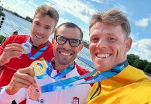 Fernando Pimenta campeão do mundo em K1 1000 metros nos Mundiais de Velocidade e Paracanoagem Fernando Pimenta campeão do mundo, entre os medalhados do K1 1000 metros nos Mundiais de Velocidade e Paracanoagem