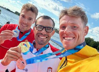 Fernando Pimenta campeão do mundo em K1 1000 metros nos Mundiais de Velocidade e Paracanoagem Fernando Pimenta campeão do mundo, entre os medalhados do K1 1000 metros nos Mundiais de Velocidade e Paracanoagem