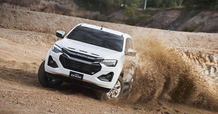 Isuzu D-Max 2026 em condução fora de estrada