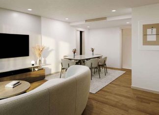 LITTORA GOLDEN coloca 22 apartamentos no novo mapa residencial de Esgueira, Aveiro Sala de apartamento do LITTORA GOLDEN em Aveiro