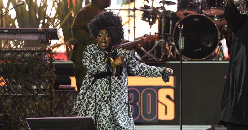 Encerramento do palco principal do MEO Kalorama com Ms. Lauryn Hill acompanhada por Wyclef Jean na interpreta&ccedil;&atilde;o de cl&aacute;ssicos.