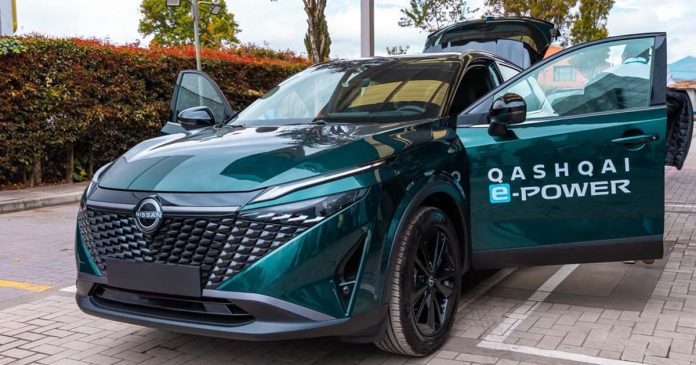 Nissan Qashqai e-POWER bate recorde do Guinness com viagem de 1.980 km Nissan Qashqai e-POWER utilizado na viagem que estabeleceu o recorde do Guinness World Records com 1.980 km na Colômbia