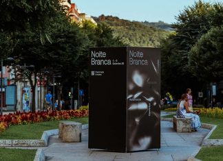 Noite Branca de Braga: Das orquestras aos DJ sets em palcos, espaços históricos e ruas da cidade Estrutura da Noite Branca de Braga instalada num jardim da cidade
