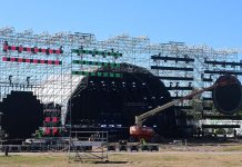 O Sol da Caparica fecha cartaz com Papillon, Calema, Slow J e Mundo Segundo & Sam The Kid O Sol da Caparica com o palco principal em construção