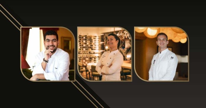 Chefs distinguidos pelo Guia Michelin no Old Course Vilamoura Os chefs Tiago Bonito, Angélica Salvador e Stefano Bulla participam no ciclo gastronómico do Old Course Vilamoura com menus exclusivos inspirados na cozinha portuguesa