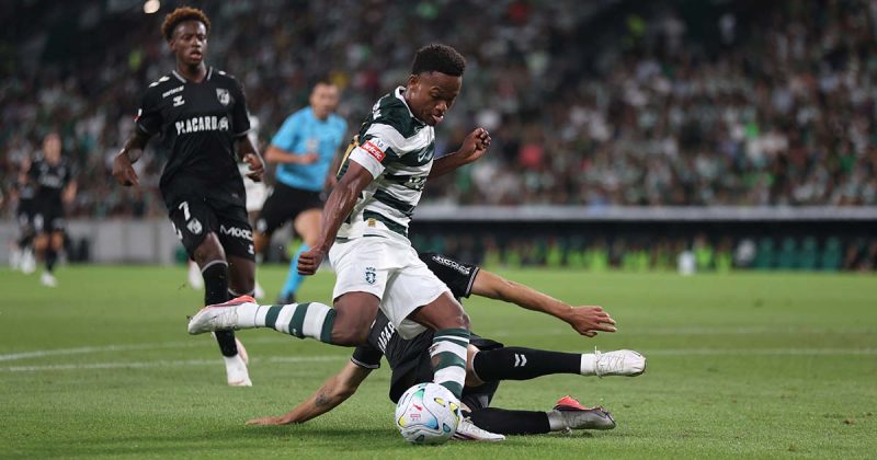 Sporting venceu o Guimar&atilde;es num lance disputado em Alvalade