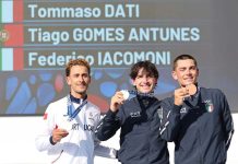 Tiago Antunes conquista Prata nos Jogos do Mediterrâneo Taranto 2026 Tiago Antunes com a medalha de Prata no pódio da prova de fundo dos Jogos do Mediterrâneo Taranto 2026
