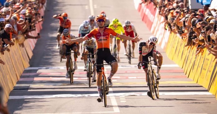Xabier Isasa vence a 6.ª etapa da Volta a Portugal Xabier Isasa corta a meta e vence a 6.ª etapa da Volta a Portugal