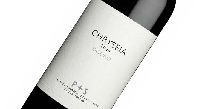Garrafa de Chryseia 2024, vinho do Douro da Prats & Symington