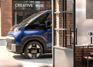 Kia PV7 prepara estreia mundial e amplia a estratégia elétrica da marca Kia PV7 elétrico num espaço de trabalho