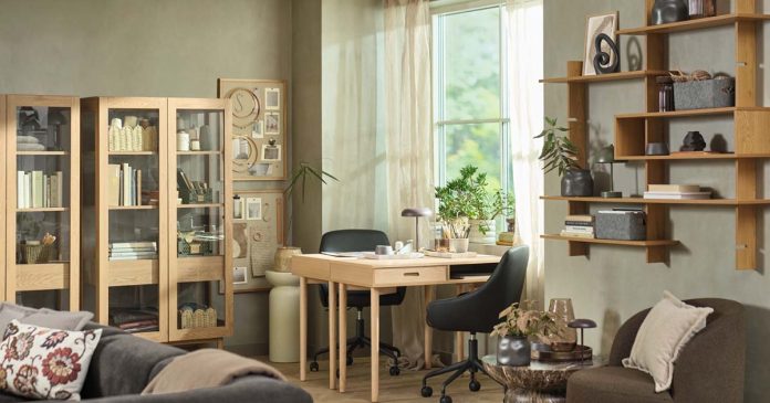 Novidades JYSK para Escritório em Casa Escritório em casa com a secretária MARSTRAND e outras novidades JYSK.