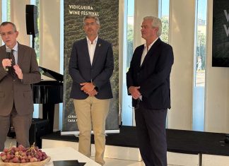 Vidigueira Wine Festival dá novo palco aos vinhos da região Apresentação do Vidigueira Wine Festival com representantes da organização, do turismo regional e do município
