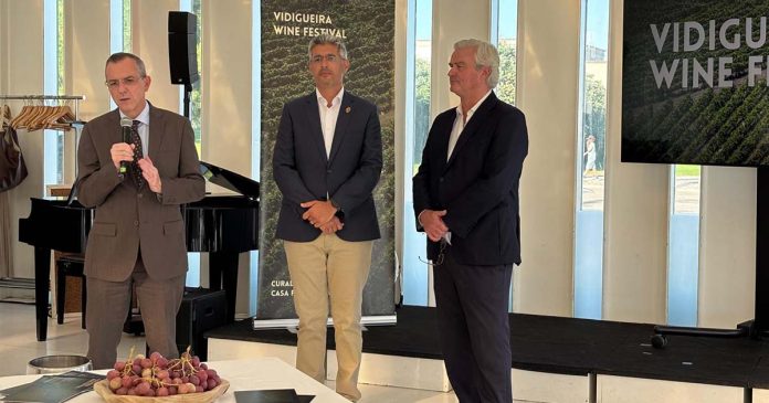 Apresentação do Vidigueira Wine Festival com representantes da organização, do turismo regional e do município
