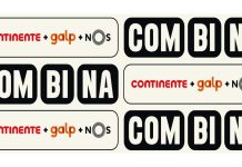 COMBINA soma 15 milhões em poupanças e lança nova campanha de 50 euros Identidade visual do COMBINA com os logótipos do Continente, Galp e NOS